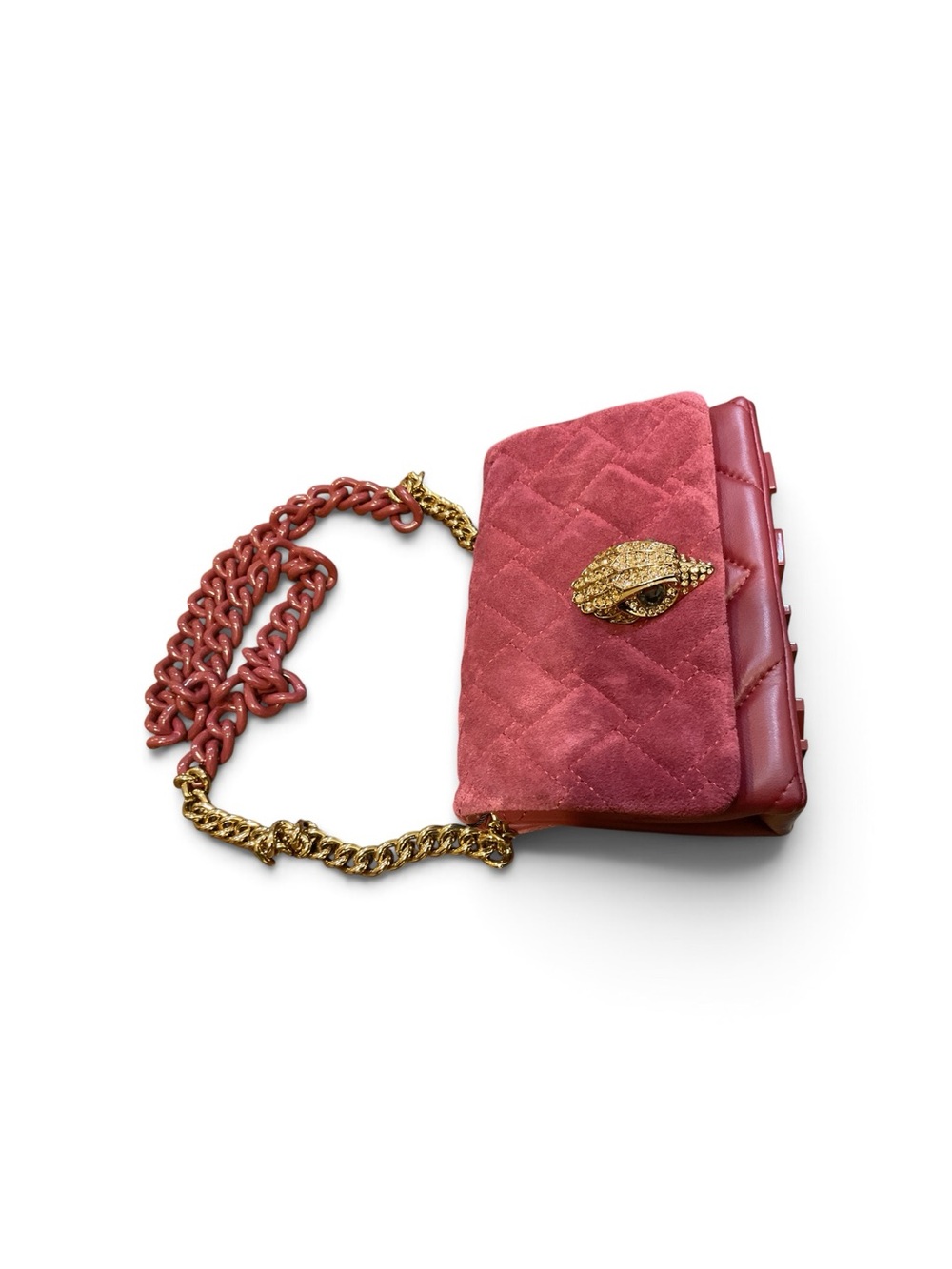 Kurt Geiger Kensington Rose Quilted Crossbody Bag NWT - Picture 2 of 5